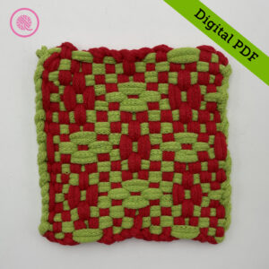 PDF: Woven Diamond Buffalo Potholder - Image 3