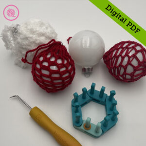 PDF: Easy Loom Knit Ornament Pattern - Image 2