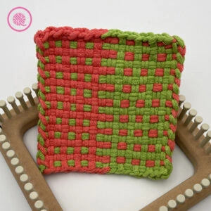 weave the split dot grid design