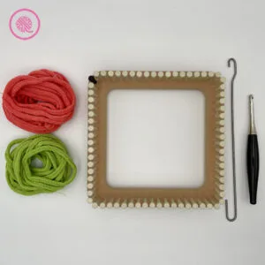 weave the split dot grid materials