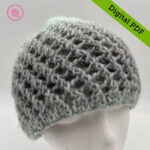 PDF: Loom Double Knit Eyelet Hat Pattern