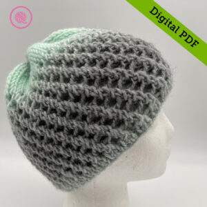 PDF: Loom Double Knit Eyelet Hat Pattern - Image 3