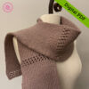 PDF: Loom Double Knit Eyelet Scarf