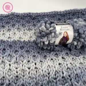 loop yarn honeycomb blanket