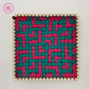 Potholder: Tiny Intersecting Corners