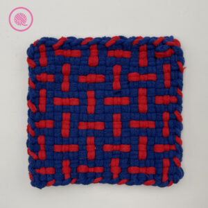 weave the bars potholder