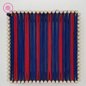bars potholder warp setup