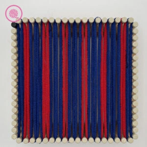 bars potholder warp setup