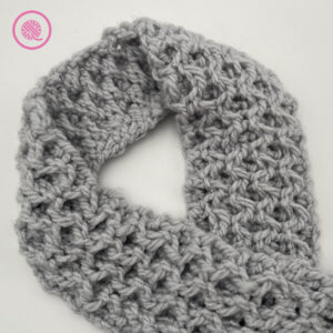 loom knit the honeycomb stitch