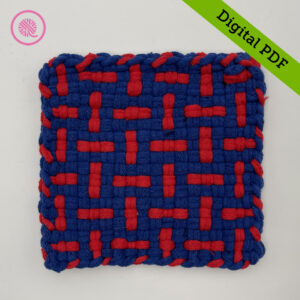 PDF: Woven Bars Potholder Pattern - Image 2