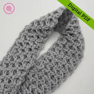 PDF: Loom Knit Honeycomb Scarf Pattern - Image 3