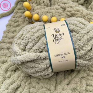 loom knit the mock cable rib stitch