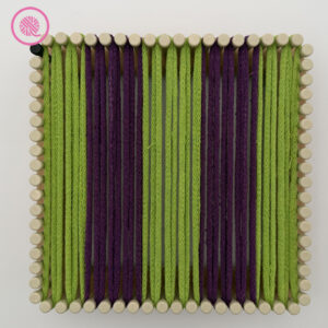 houndstooth twill warp setup