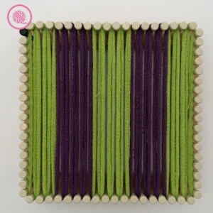 houndstooth twill warp setup