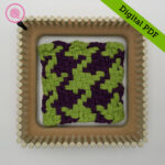 PDF: Woven Houndstooth Twill Potholder Pattern