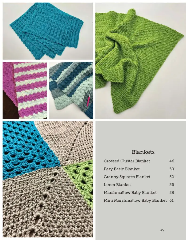 37 crochet patterns blankets