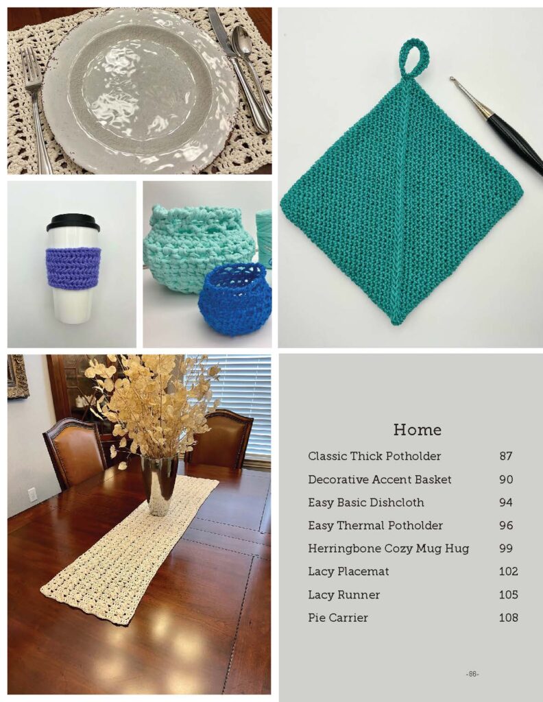 37 crochet patterns home
