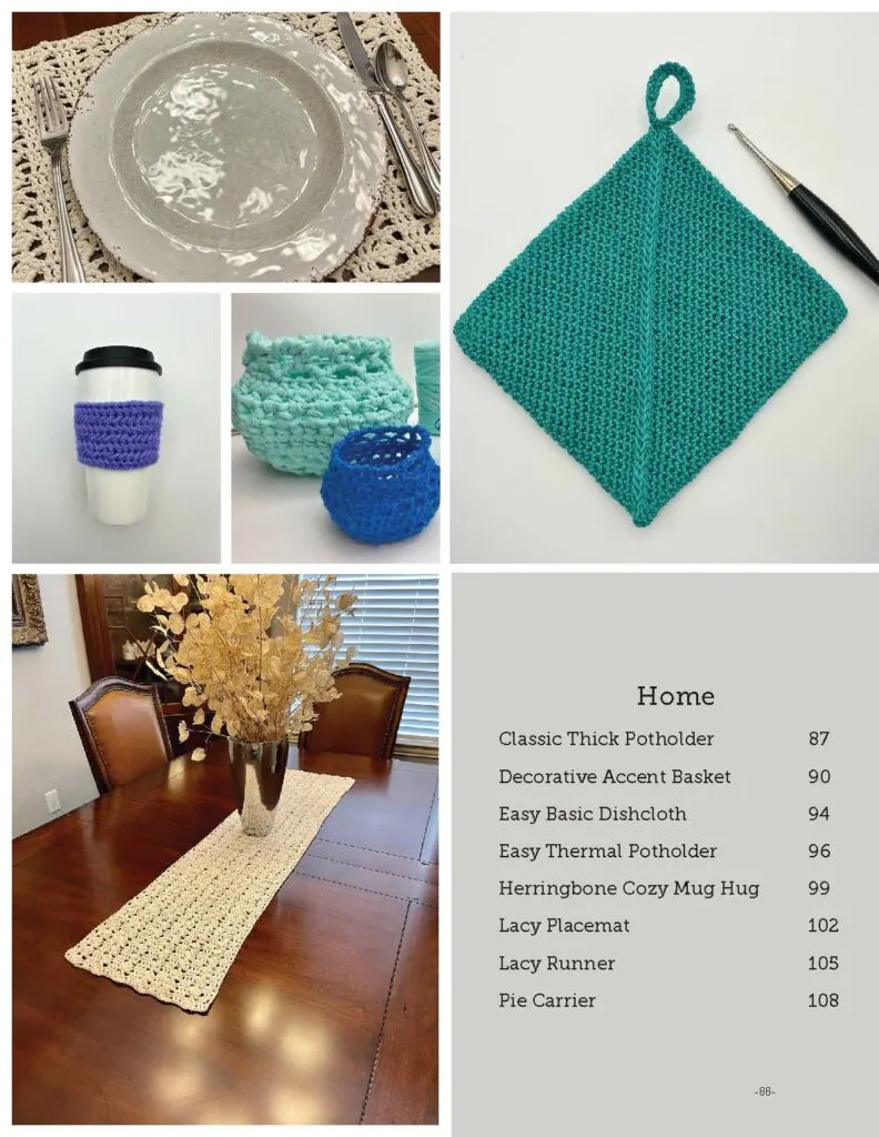 37 crochet patterns home