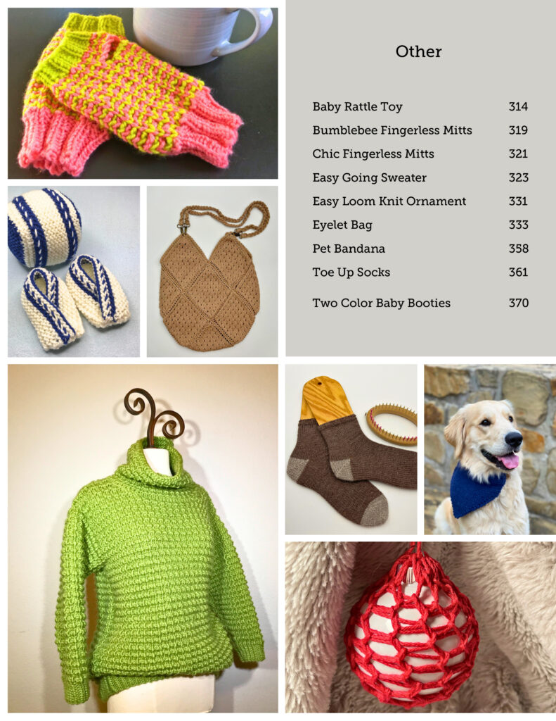 loom knit pattern collection other