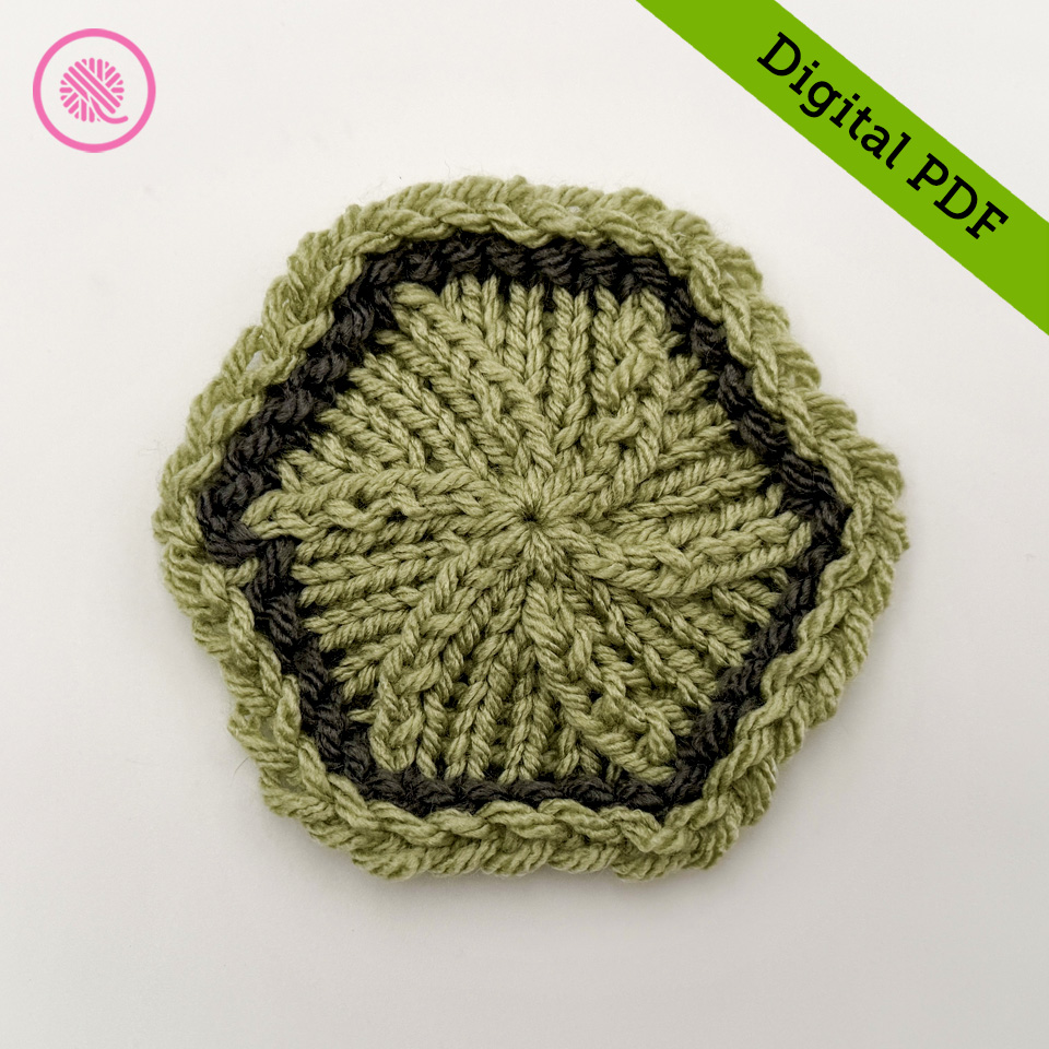 PDF: Loom Knit Hexagon Pattern - Image 2