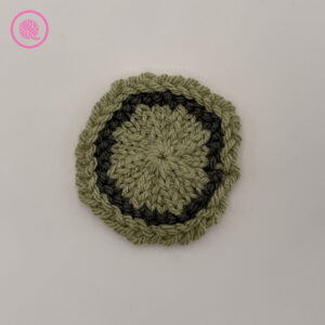 loom knit an octagon small