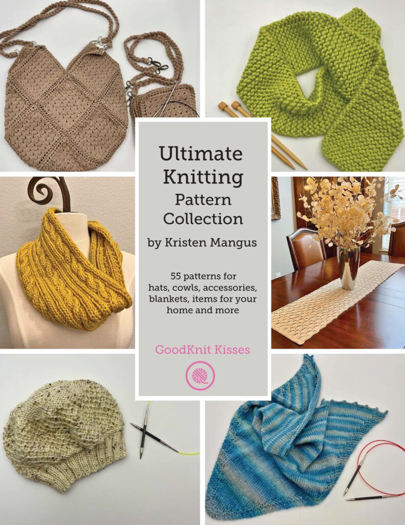 55 knitting patterns cover