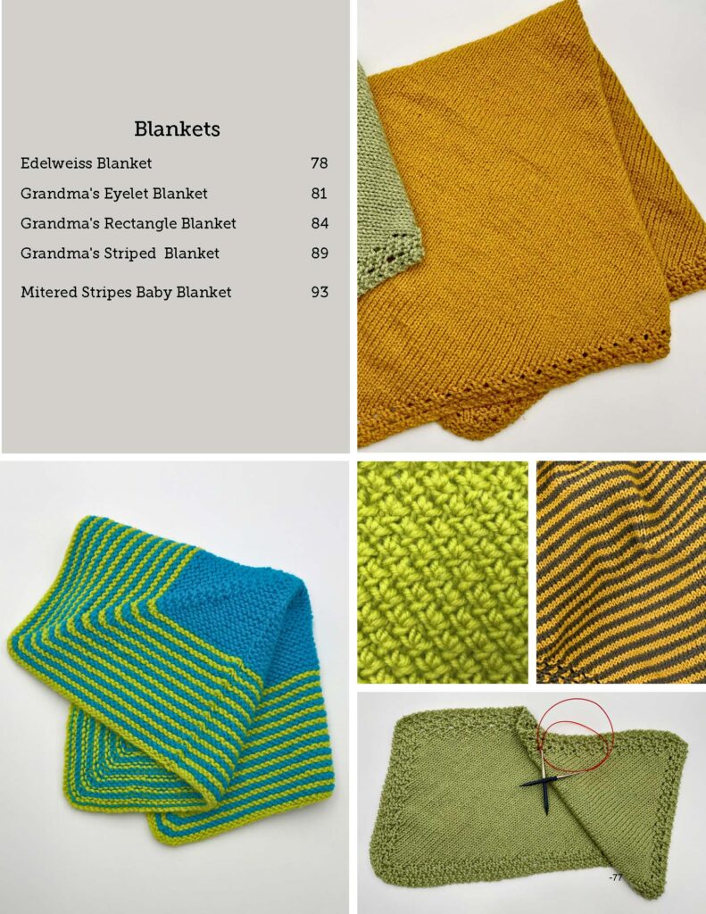 55 knitting patterns blankets