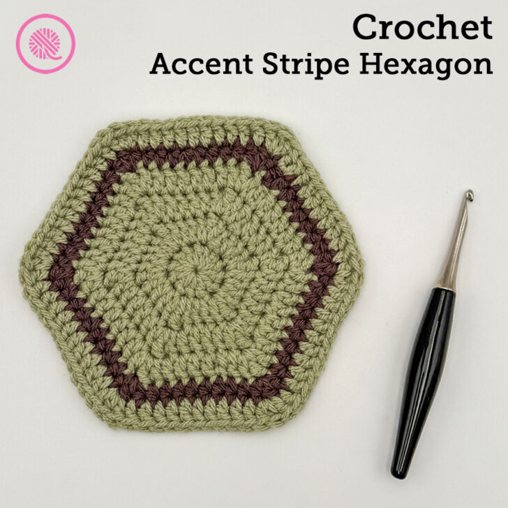 How to Crochet a Hexagon