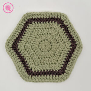 how to crochet a hexagon