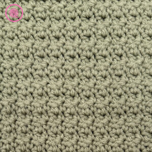 how to crochet the silt stitch close up